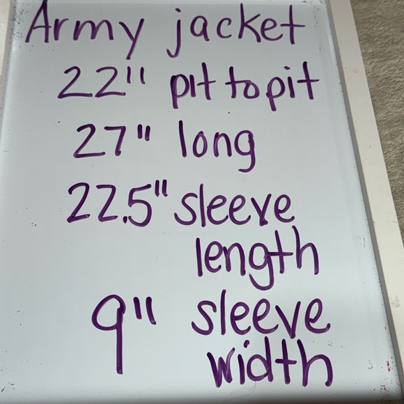 Authentic Military Field Jacket Olive Drab Utility Coat - Picture 8 of 8